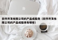 软件开发有限公司的产品或服务（软件开发有限公司的产品或服务有哪些）